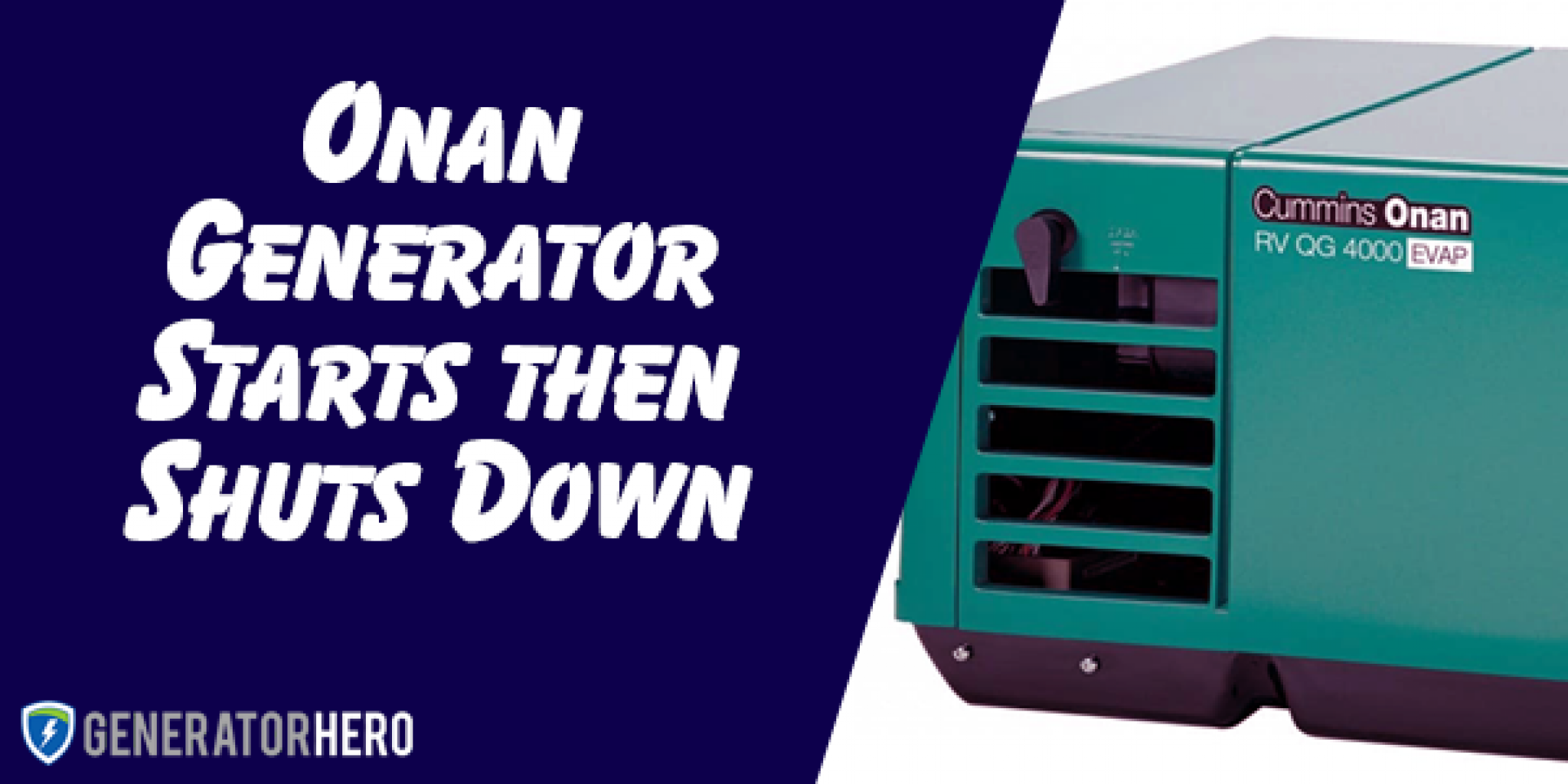 Onan Generator Troubleshooting (Manual Codes + Solutions)