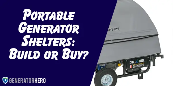 Portable Generator Shelters