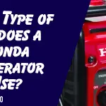 What Type of Oil does a Honda Generator Use?