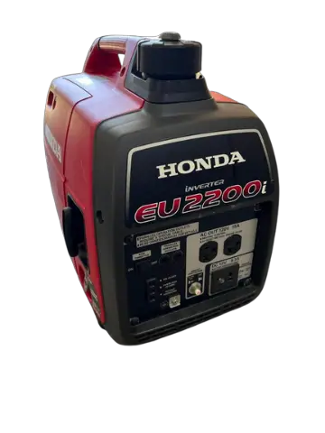 honda 2200 generator side