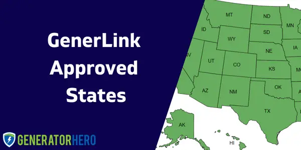 GenerLink Approved States